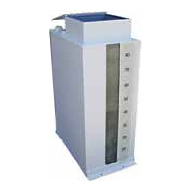 Peabody Engineering FRP open top rectangular tank (representative photo, Peabody price book)