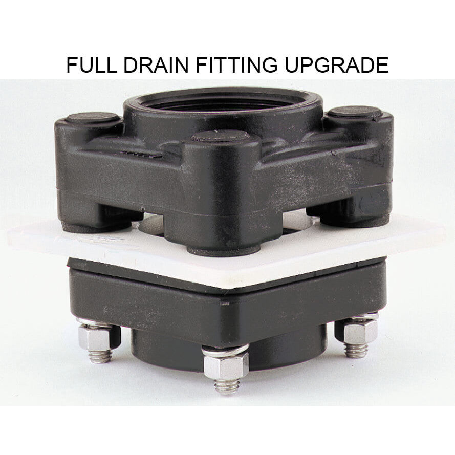 900 Gallon Custom Roto-Mold Plastic Cone Bottom Tank (MPN 900 CB)