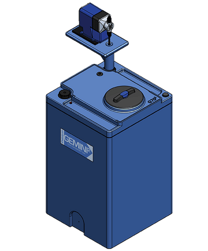 Peabody Engineering Gemini Pump Pup Pump Pedestal Kit - Peabody catalog family photo (representative)