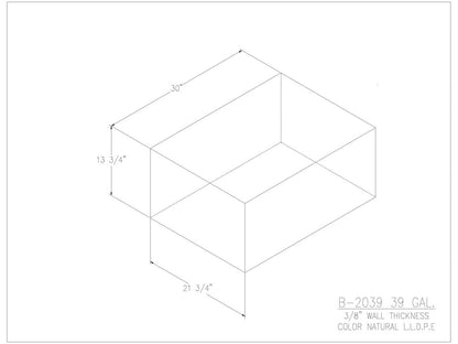 39 Gallon Water/Holding Tank - 2039 - JMS