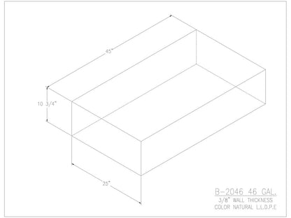 46 Gallon Water/Holding Tank - 2046 - JMS