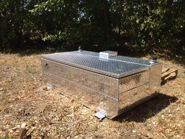 ATTA 110 Gallon Diesel Auxiliary Tank & Toolbox Combo-AT110L-TT