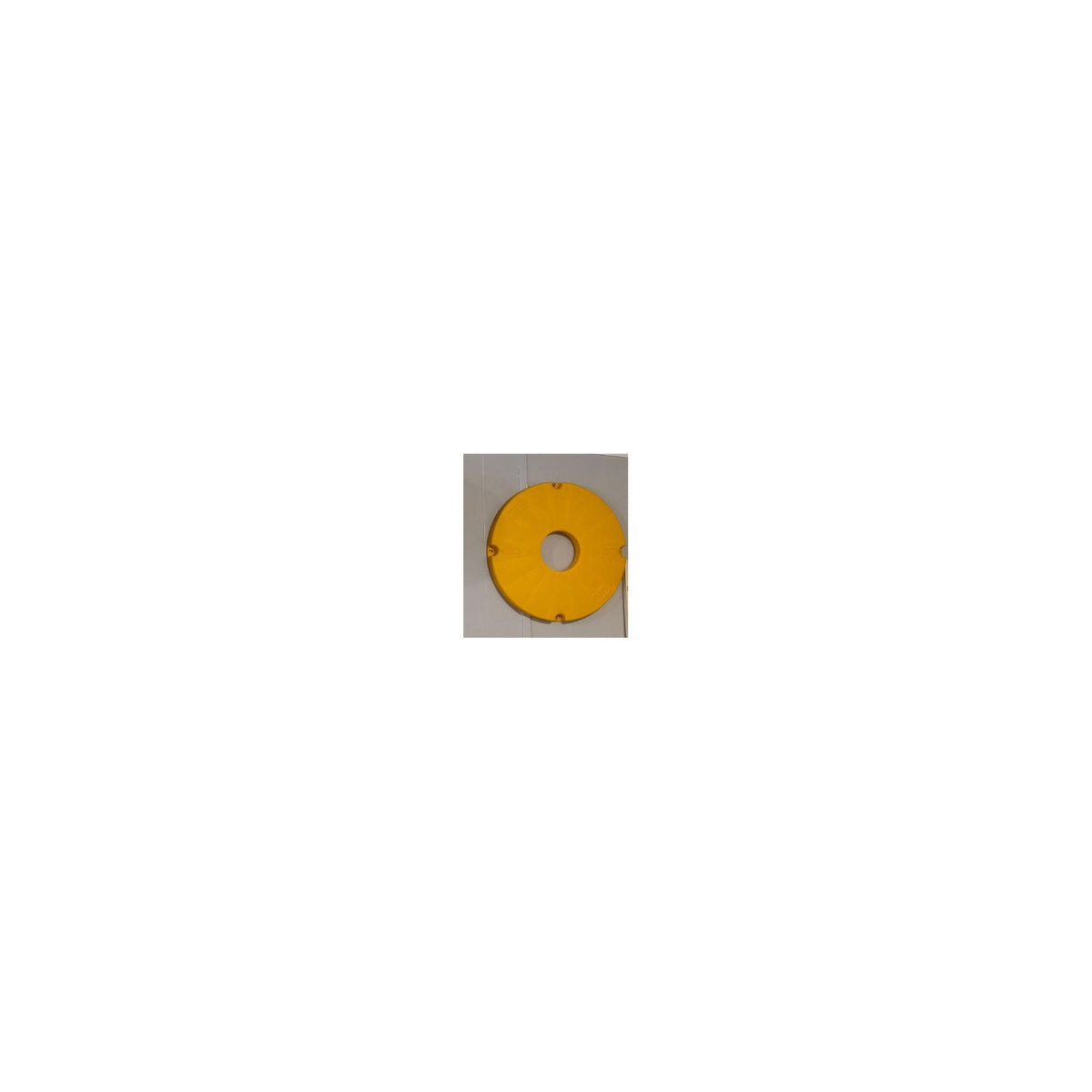 20 inch yellow septic riser safety pan