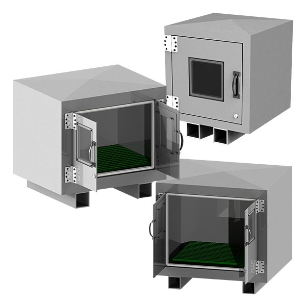 Peabody Engineering PCS-PRO Fiberglass Pump and Equipment Enclosures - Peabody catalog family photo (representative)