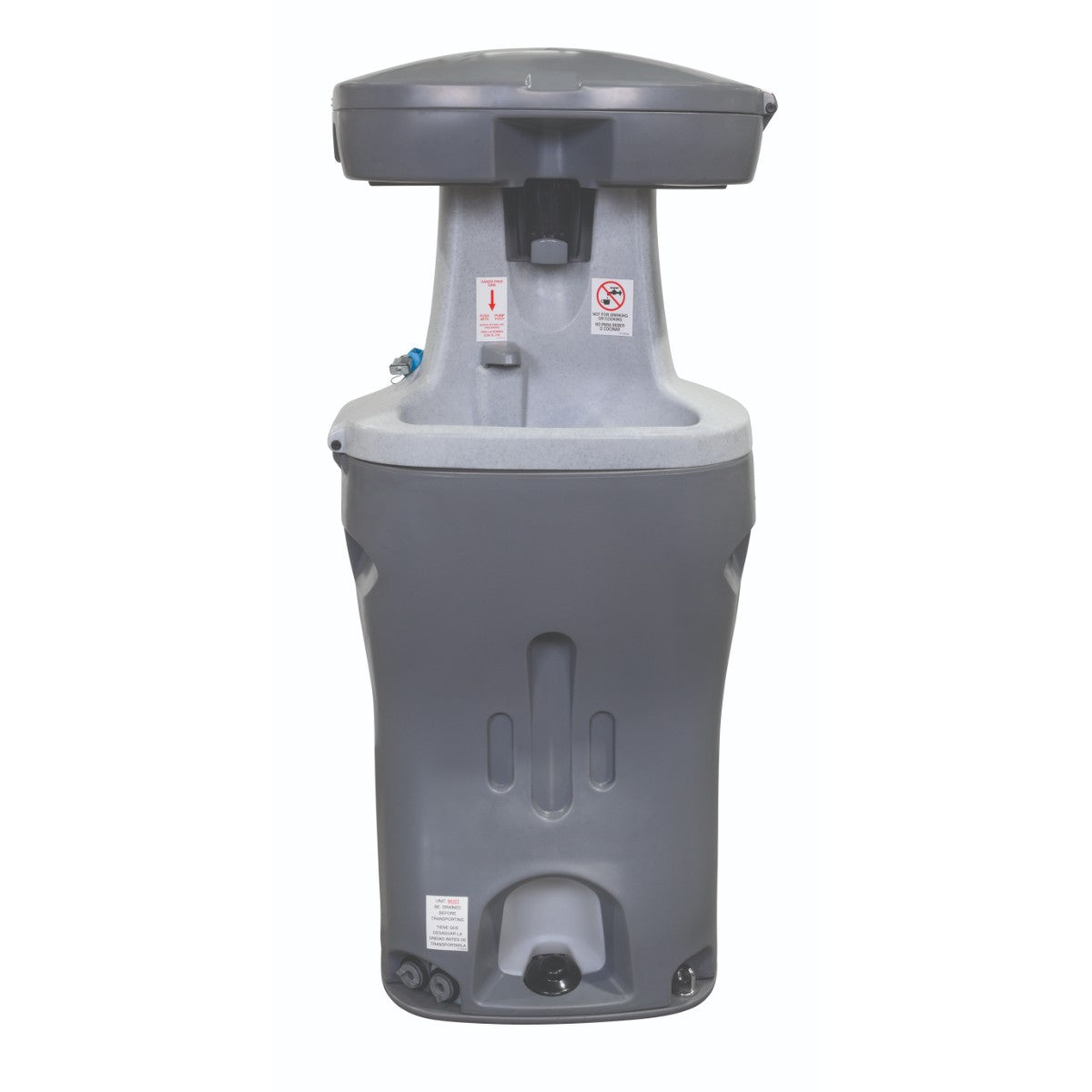 PolyJohn Bravo 2-Station Portable Hand Wash Station (BRA2-1000) - product photo