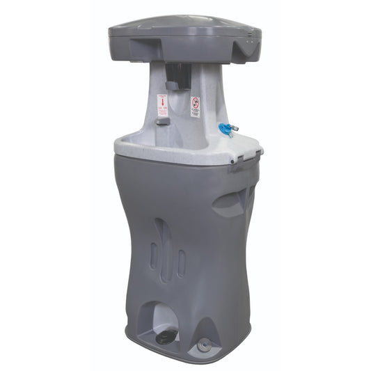 PolyJohn Bravo Heated 2-Station Portable Hand Wash Station (BRA2-2000) - product photo