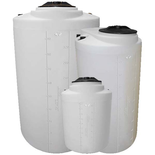Peabody 2300 Gallon Vertical Chemical Tank with Bulkhead Fitting 1.5 SG (01-35745BH) - Peabody product line photo