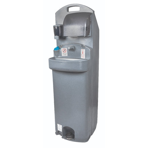 PolyJohn Encore Portable Hand Wash Sink - three-quarter left view