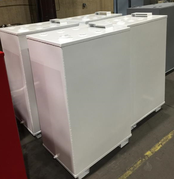 500 Gallon Newberry Rectangular Single Wall Slim Tank (SKU: FTSBS-0500)