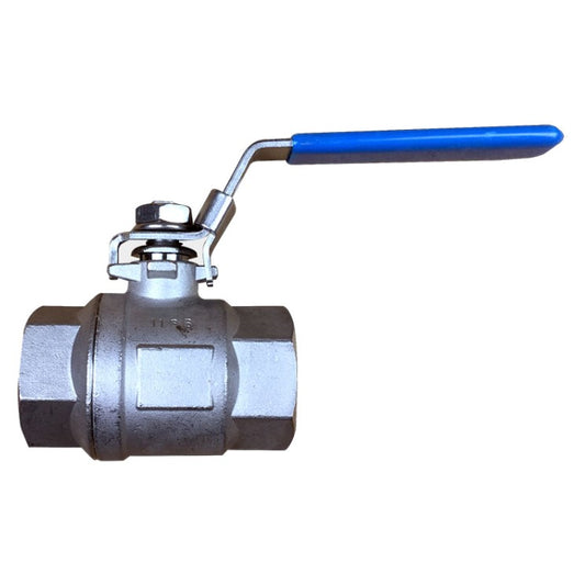 Rhino Tuff Tanks Stainless Steel Ball Valve 1″ FXF (LOCKABLE) (RTT-4037) - product photo