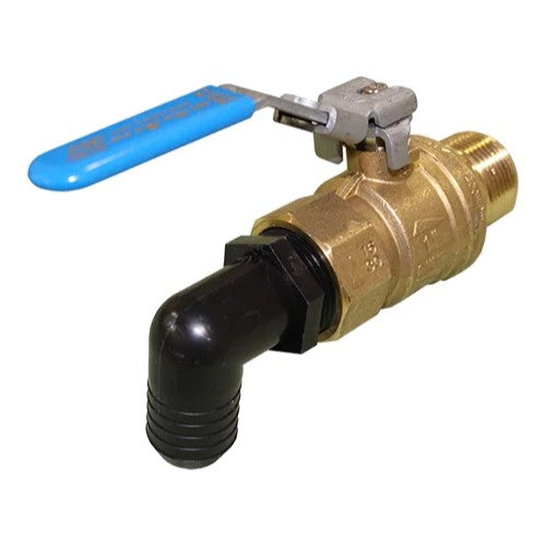 Rhino Tuff Tanks Brass Ball Valve Kit 1" (RTT-4136) - product photo