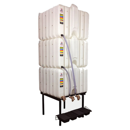 Rhino Tuff Tanks stackable gravity feed systems - product photo