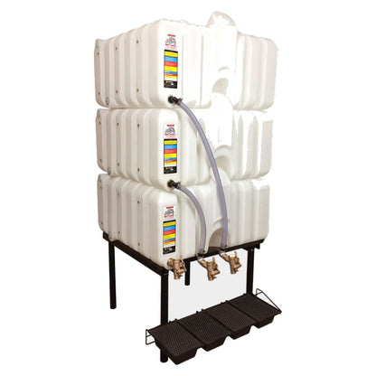 Rhino Tuff Tanks stackable gravity feed systems - product photo