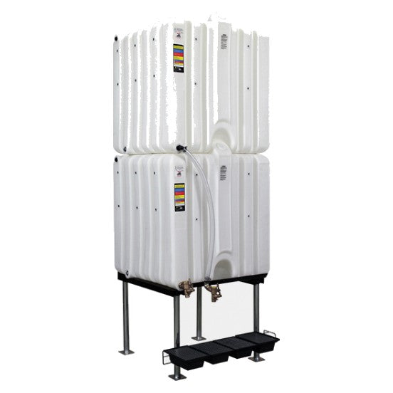 Rhino Tuff Tanks stackable gravity feed systems - product photo