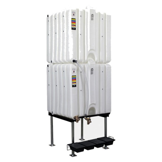 Rhino Tuff Tanks stackable gravity feed systems - product photo