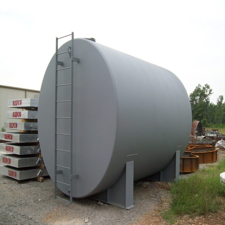 4000 Gallon Newberry Single Wall Saddle Tank (SKU: NB04000SWB06407G)