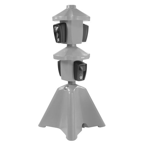PolyJohn ADA Compliant SaniStand Hand Sanitizer Stand - front view
