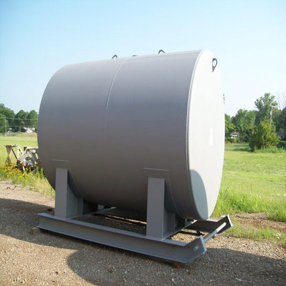 3000 Gallon Newberry UL-142 Single Wall Skid Tank (SKU: NB03000SWS06407G)