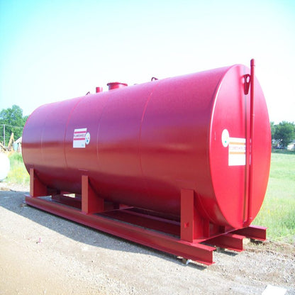 3000 Gallon Newberry UL-142 Single Wall Skid Tank (SKU: NB03000SWS06407G)