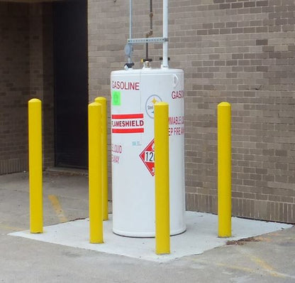 300 Gallon Newberry UL-142 Double Wall Vertical Tank (SKU: NB00300DWV03812G)
