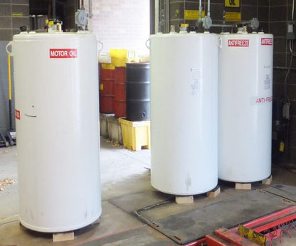 300 Gallon Newberry UL-142 Double Wall Vertical Tank (SKU: NB00300DWV03812G)