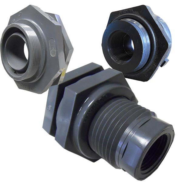 Peabody Engineering PPL Full Drain Bolted Bulkhead Fitting - Peabody catalog family photo (representative)