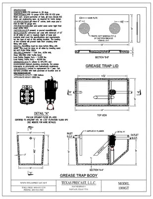 Concrete Grease Traps