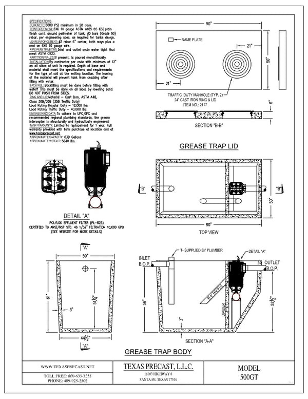 Grease Traps & Interceptors