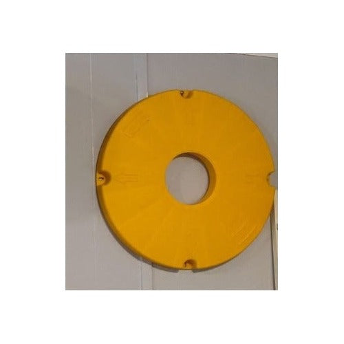 20 inch yellow septic riser safety pan