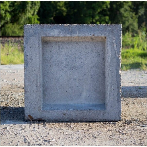 Texas Precast concrete catch basin body without frame and grate