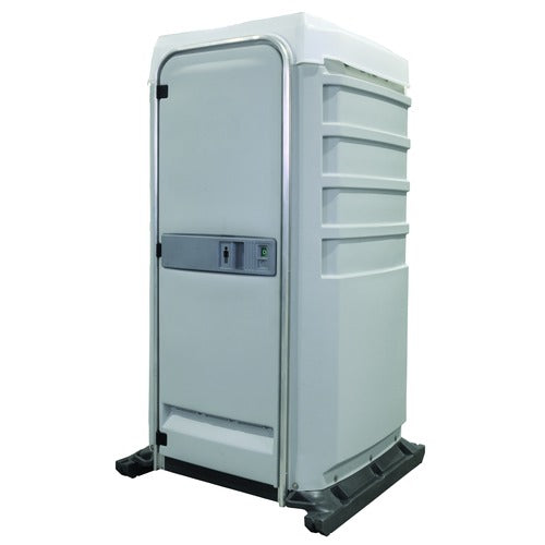 60 Gallon PolyJohn Fleet Static Tank Portable Restroom - three-quarter left view
