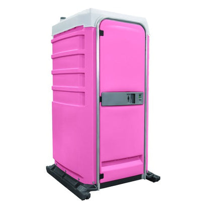 PolyJohn Fleet Portable Restroom - Pink colorway