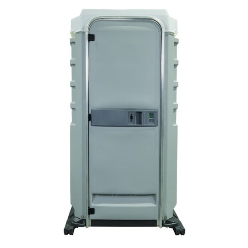 45 Gallon PolyJohn Fleet Recirculating Flush Portable Restroom - front view