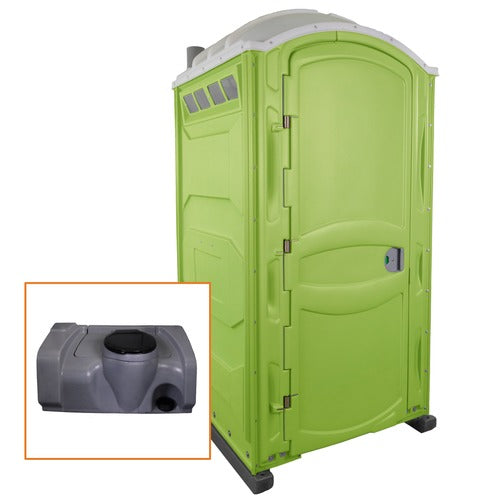 45 Gallon PolyJohn PJP4 Recirculating Flush Portable Restroom - recirculating flush model
