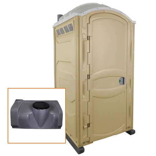 60 Gallon PolyJohn PJP4 Static Tank Portable Restroom - static tank model