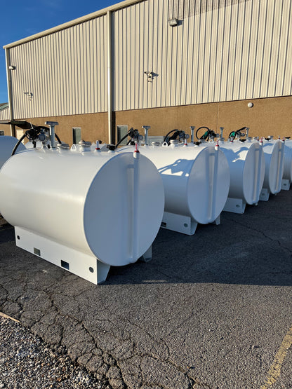 Newberry 550 Gallon UL-142 Single Wall Skid Tank Package with 115V GPI Pump (SKU: NB00550SWSPACKAGE115V)