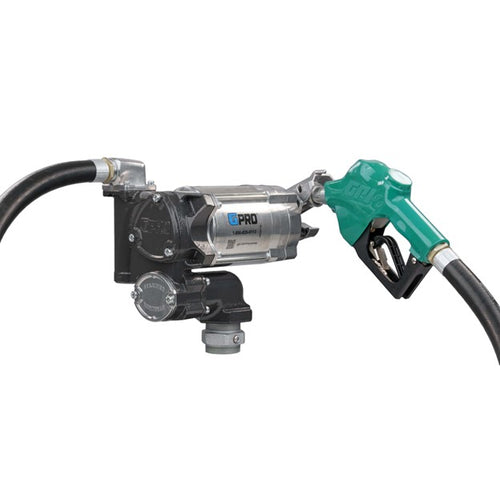Newberry 115 V (AC) 20 GPM Fuel Pump Package with Meter - 18 Feet Hose (SKU: NBPUMPPACK115V20M)